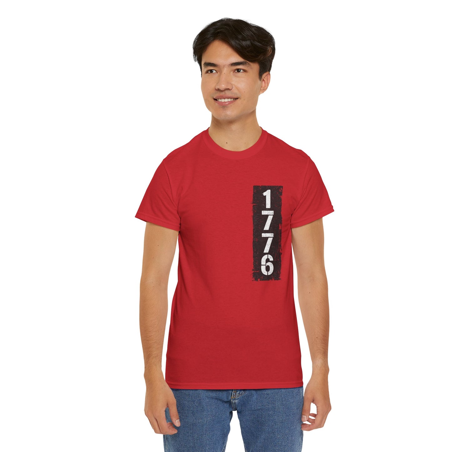 1776 Patriotic T-Shirt — Minimal USA Est. 1776 Freedom Tee