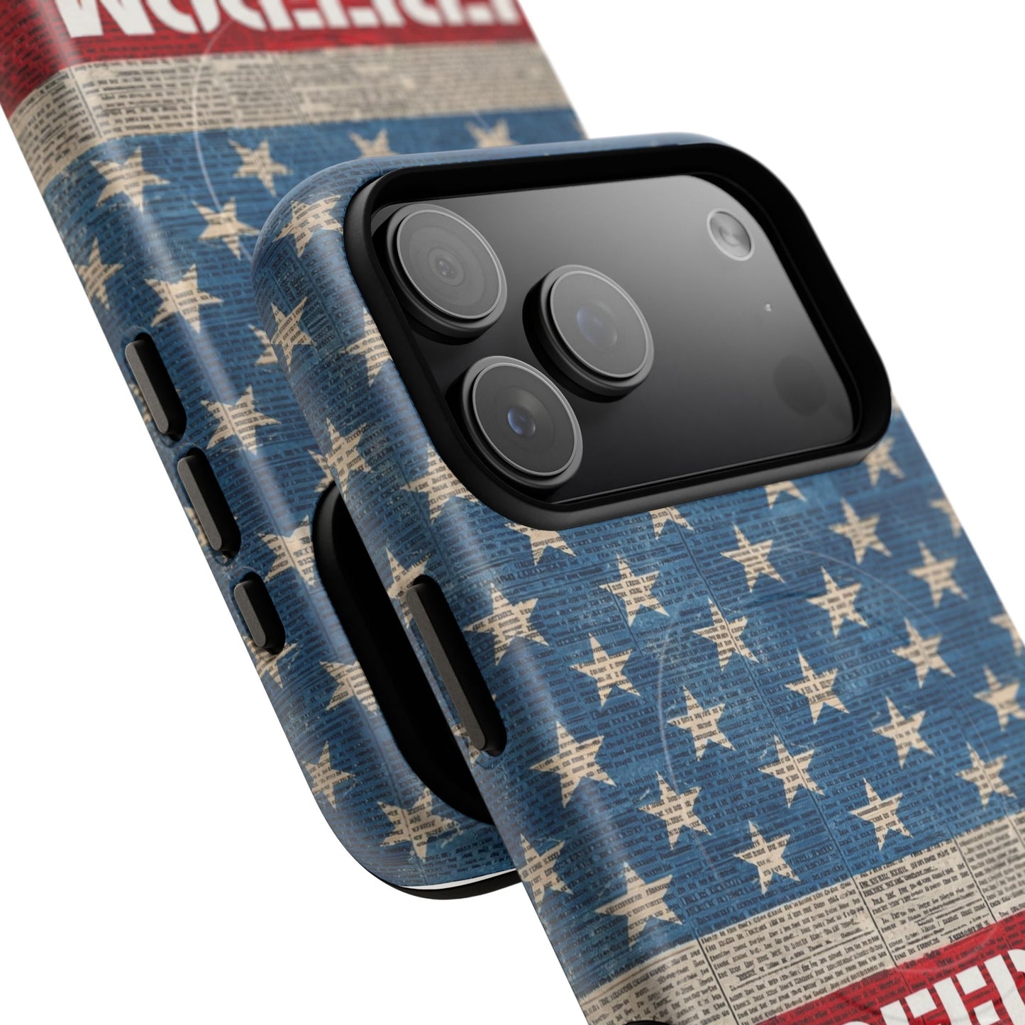 Freedom American Flag iPhone Case — Tough Magnetic Protective Case