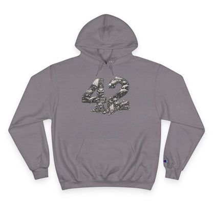 “42” Champion Hoodie