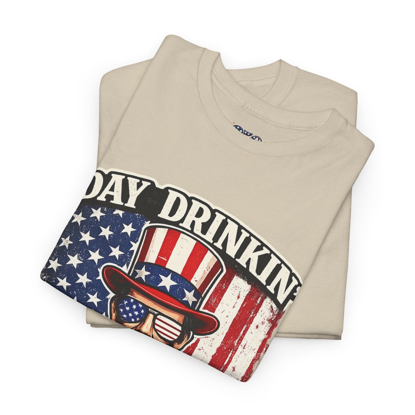 Day Drinking with Abe Lincoln Patriotic T-Shirt - 250th limited series