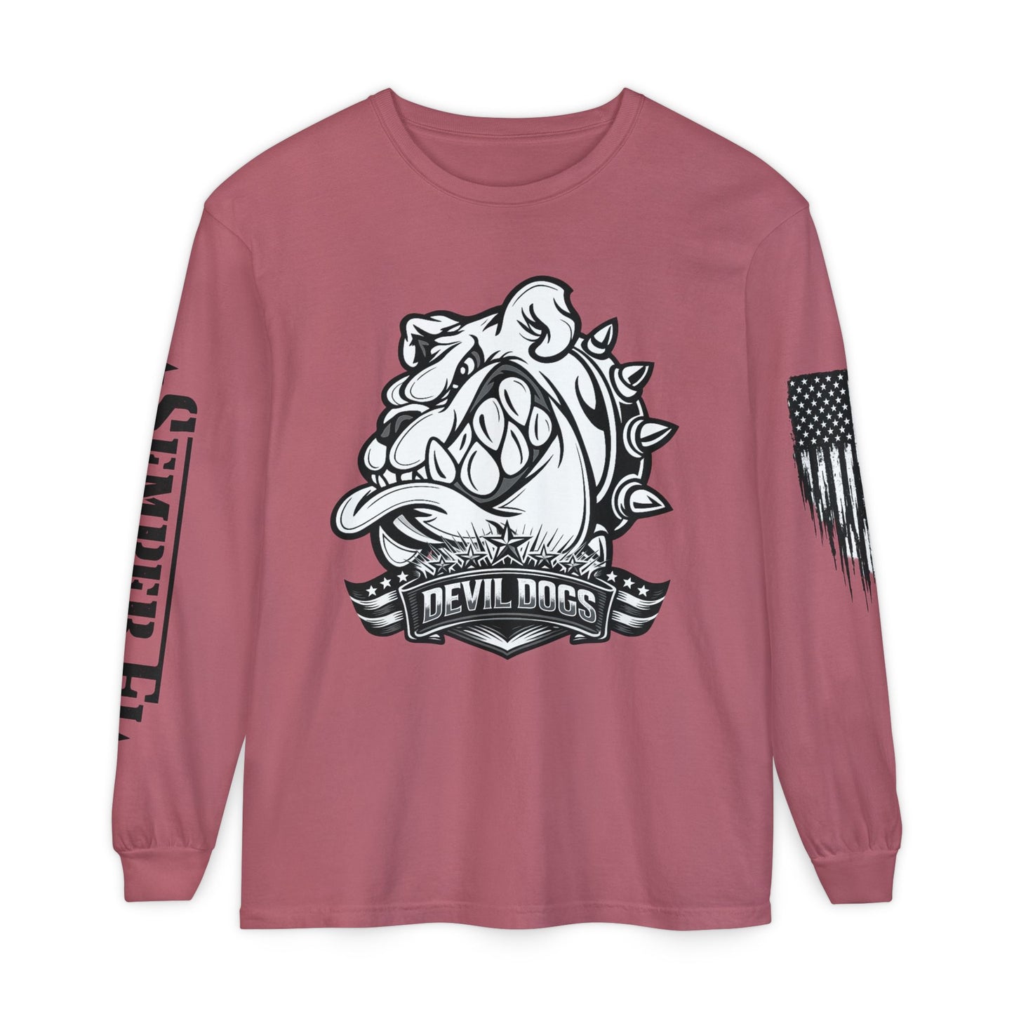 Devil Dog Vintage Grit Long Sleeve Tee - Vintage Grit Edition