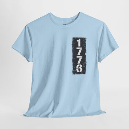 1776 Patriotic T-Shirt — Minimal USA Est. 1776 Freedom Tee