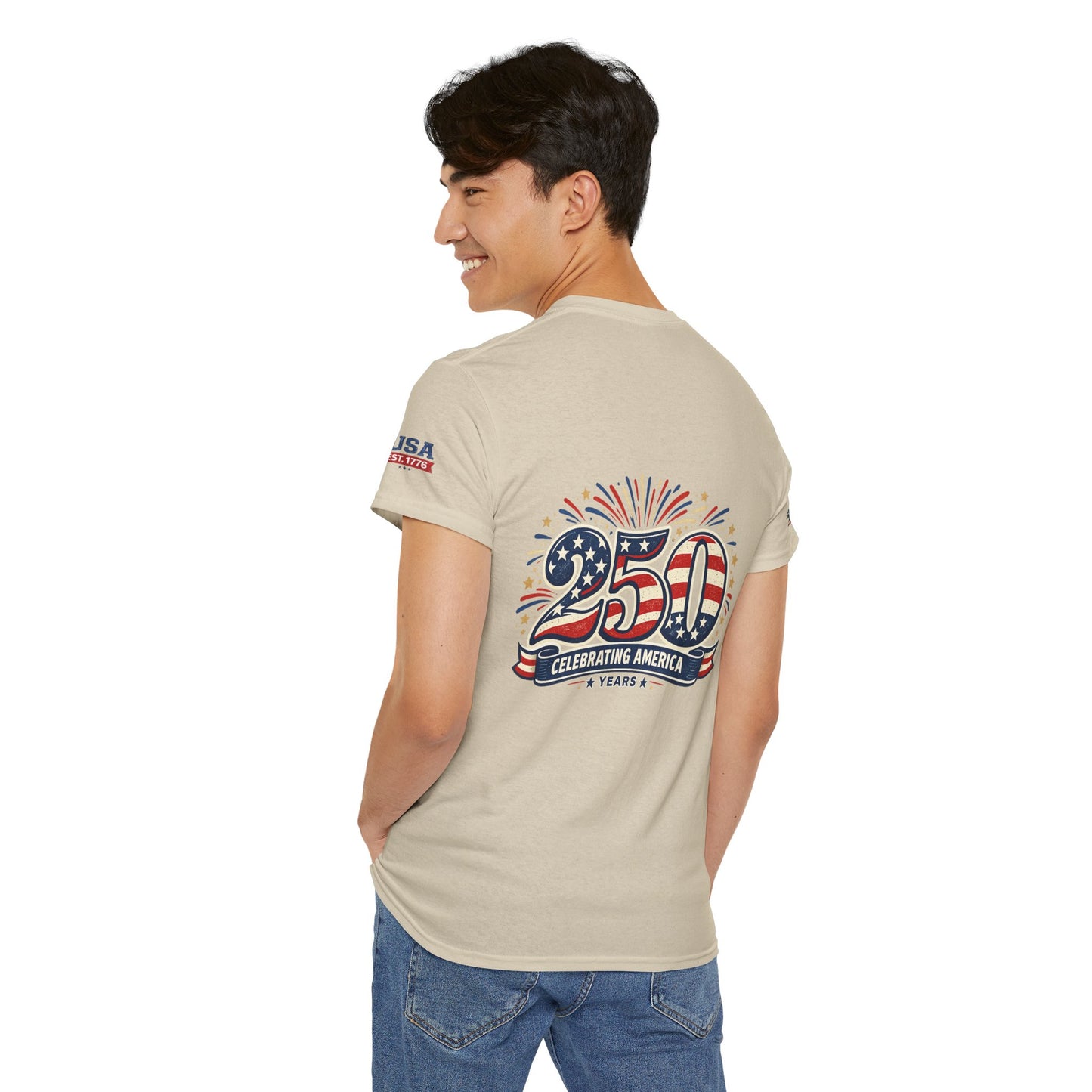 USA 250th Anniversary T-Shirt - Celebrating America 1776–2026 Patriotic Tee - 250th Limited Series