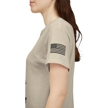 Devil Dog Bulldog Tee — 'Doesn’t Bark, It Bites' Heavyweight Cotton Shirt