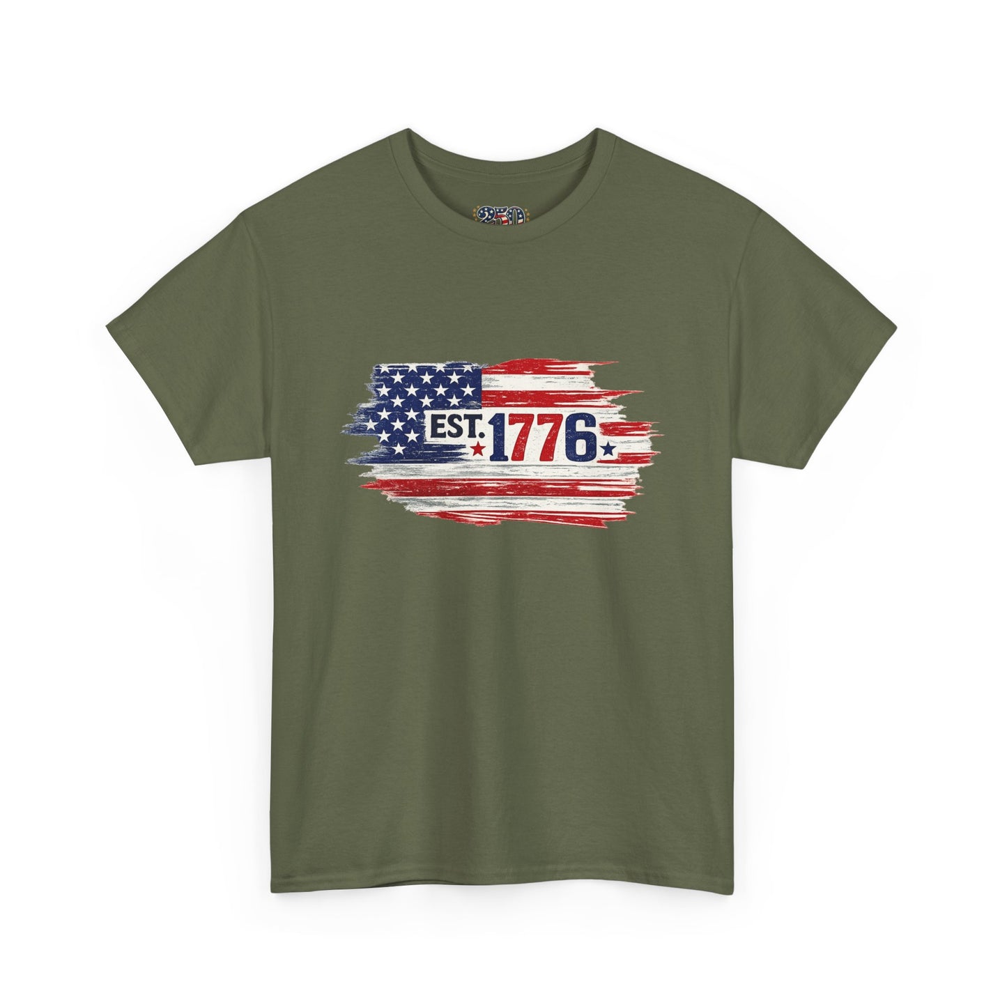 T-shirt - American Flag with 1776 Ripping Through - 250th Limited Series