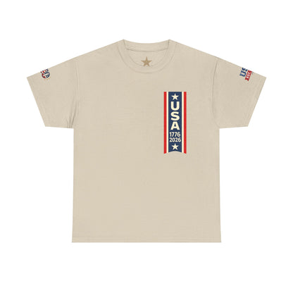 USA 250th Anniversary T-Shirt - Celebrating America 1776–2026 Patriotic Tee - 250th Limited Series