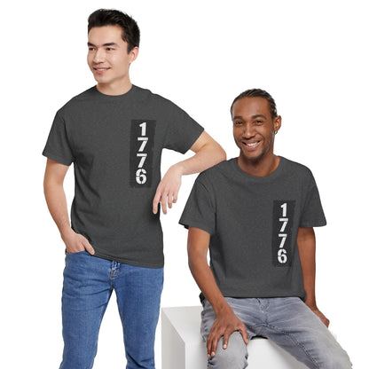1776 Patriotic T-Shirt — Minimal USA Est. 1776 Freedom Tee