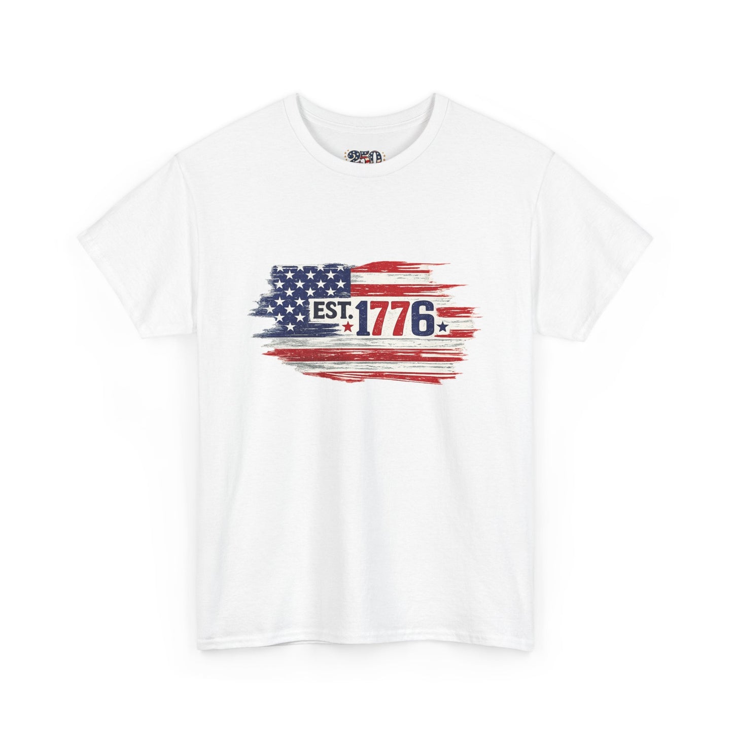 T-shirt - American Flag with 1776 Ripping Through - 250th Limited Series
