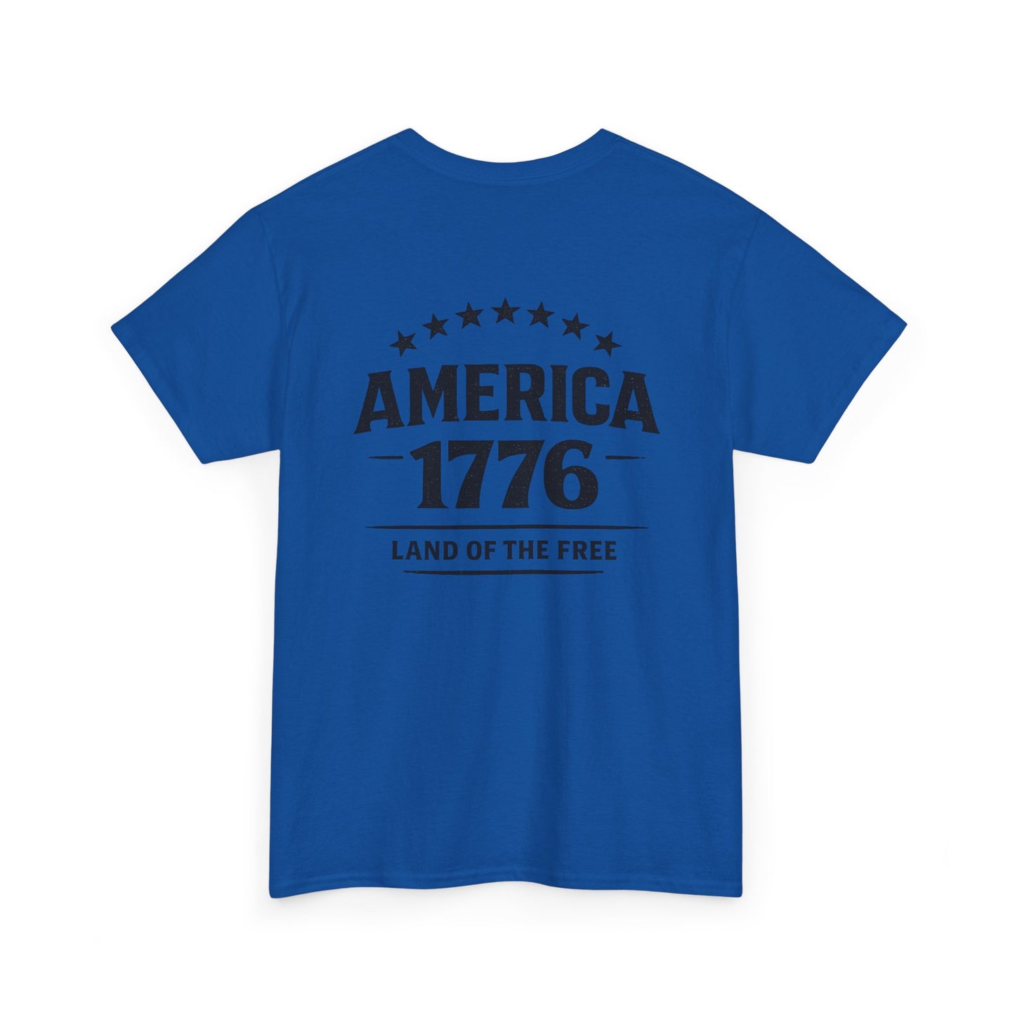 America 1776 T-Shirt — Land of the Free Patriotic Tee
