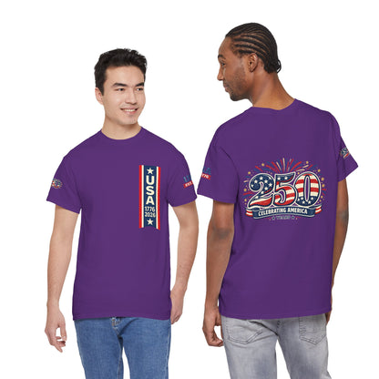 USA 250th Anniversary T-Shirt - Celebrating America 1776–2026 Patriotic Tee - 250th Limited Series