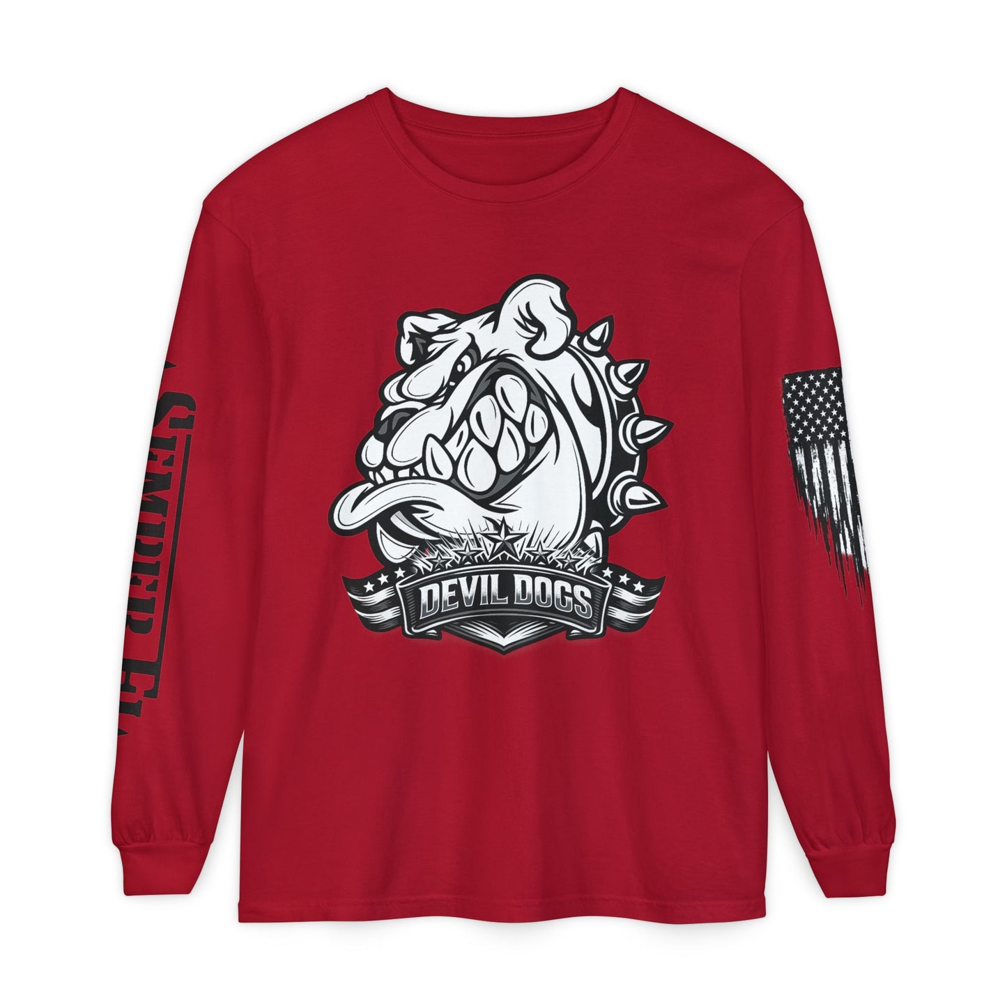 Devil Dog Vintage Grit Long Sleeve Tee - Vintage Grit Edition