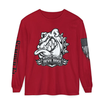 Devil Dog Vintage Grit Long Sleeve Tee - Vintage Grit Edition