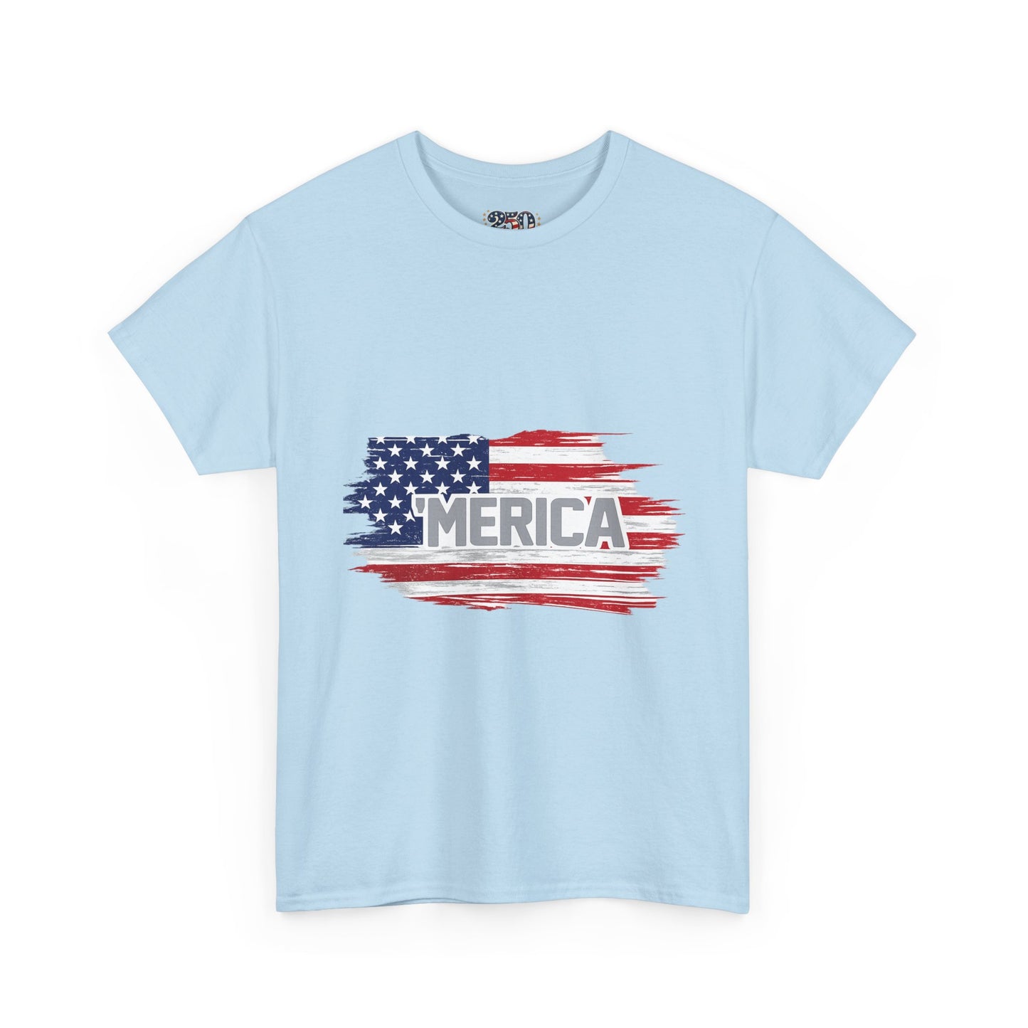 ‘Merica - Distressed America Flag T-Shirt — Vintage Patriotic USA Tee
