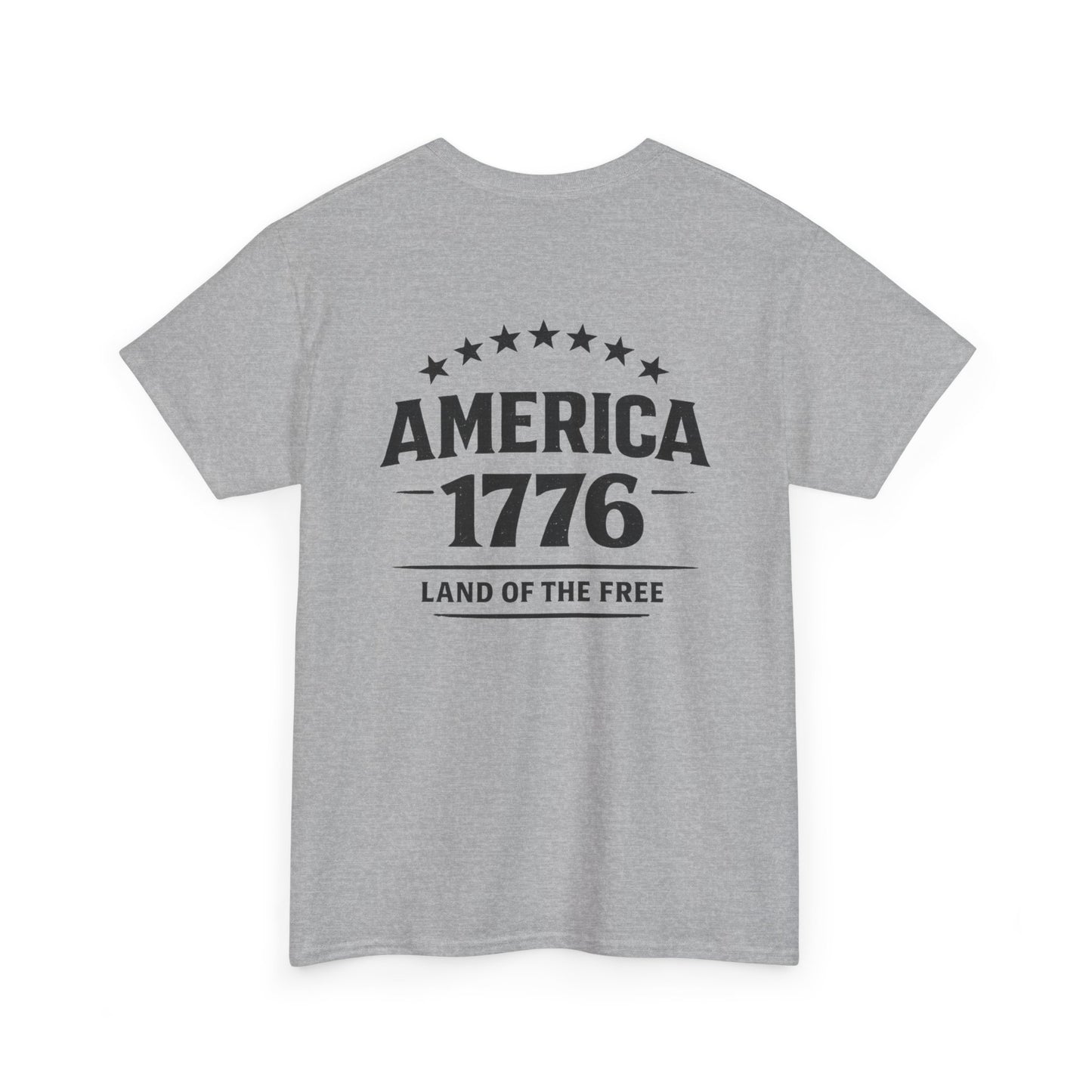 America 1776 T-Shirt — Land of the Free Patriotic Tee
