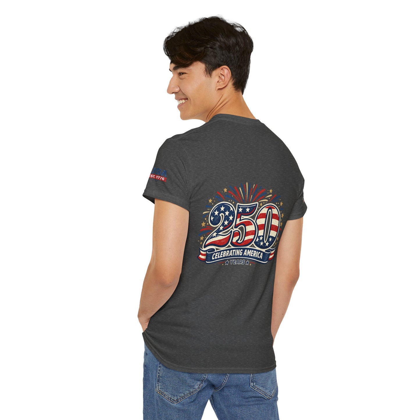 USA 250th Anniversary T-Shirt - Celebrating America 1776–2026 Patriotic Tee - 250th Limited Series