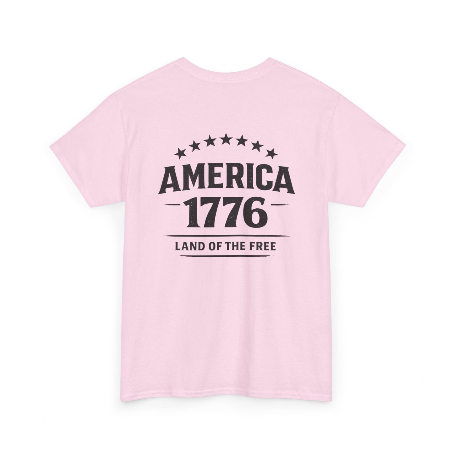 America 1776 T-Shirt — Land of the Free Patriotic Tee