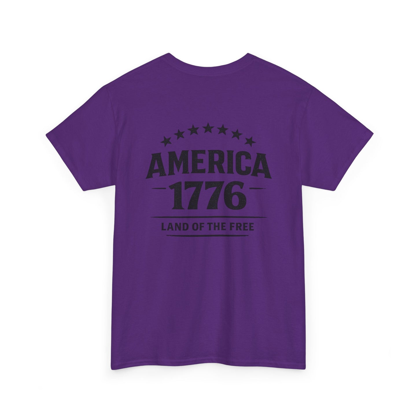 America 1776 T-Shirt — Land of the Free Patriotic Tee