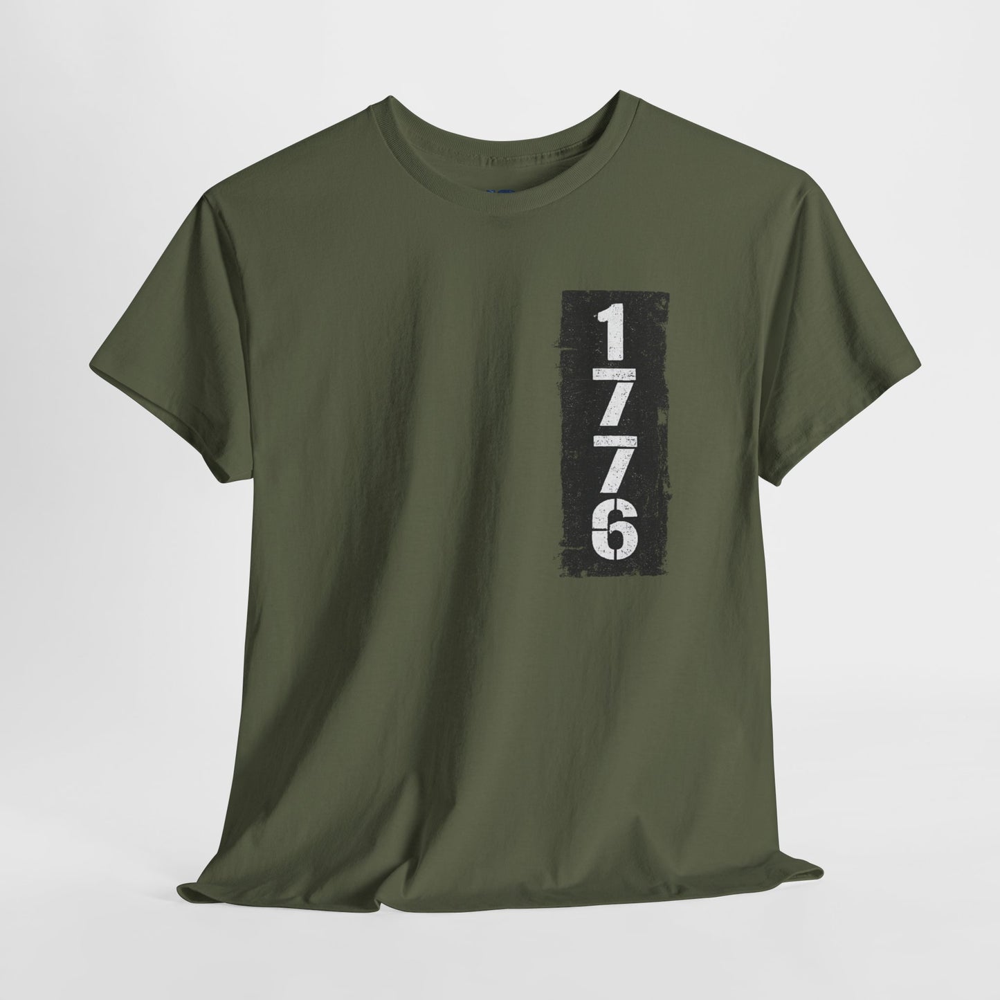 1776 Patriotic T-Shirt — Minimal USA Est. 1776 Freedom Tee