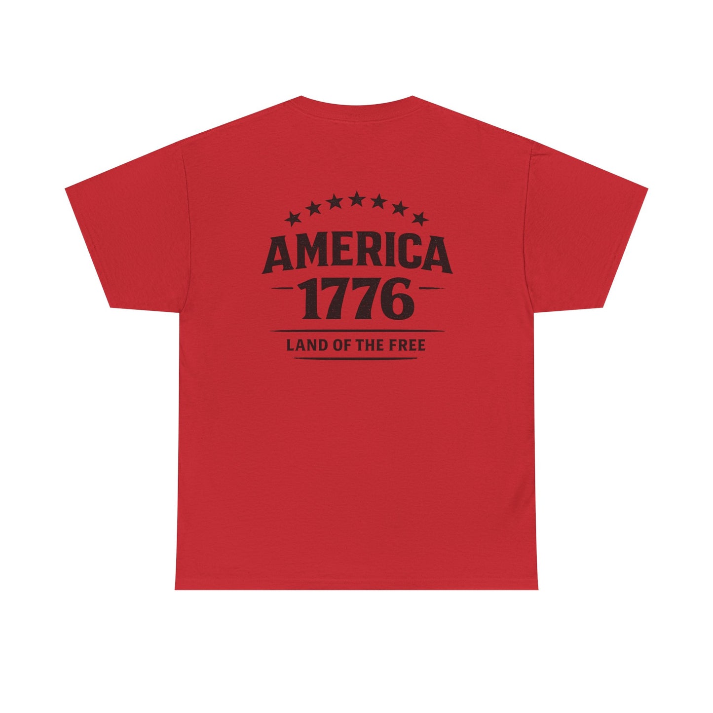 America 1776 T-Shirt — Land of the Free Patriotic Tee