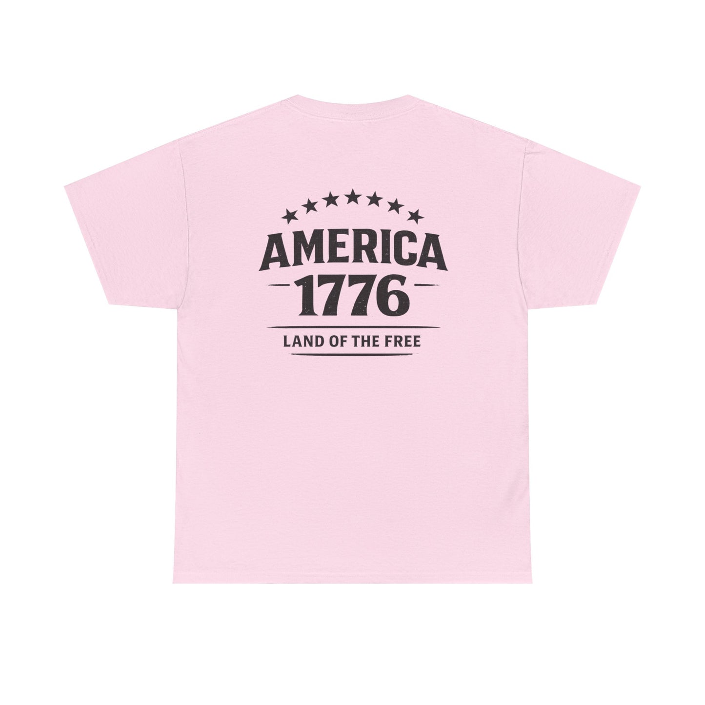 America 1776 T-Shirt — Land of the Free Patriotic Tee