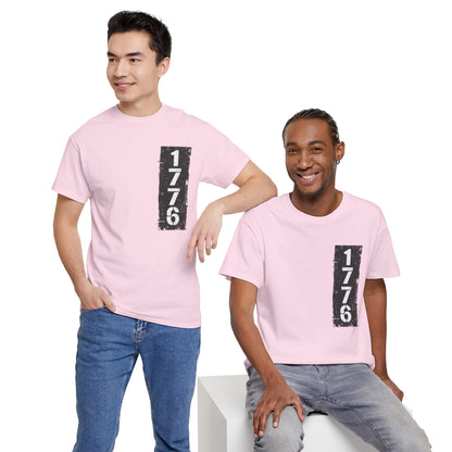 1776 Patriotic T-Shirt — Minimal USA Est. 1776 Freedom Tee