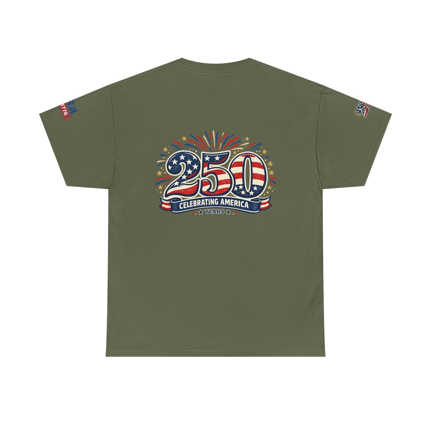 USA 250th Anniversary T-Shirt - Celebrating America 1776–2026 Patriotic Tee - 250th Limited Series