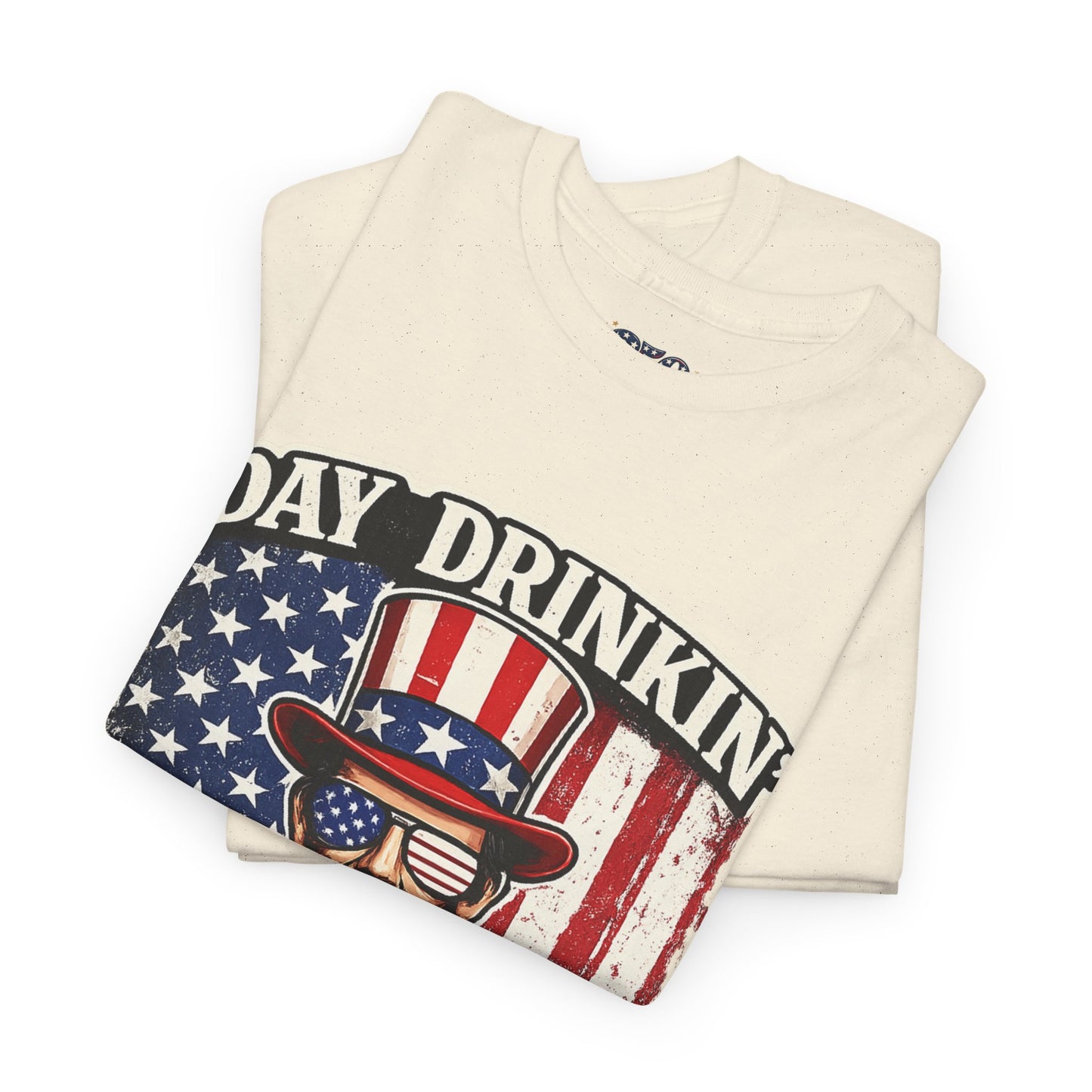 Day Drinking with Abe Lincoln Patriotic T-Shirt - 250th limited series