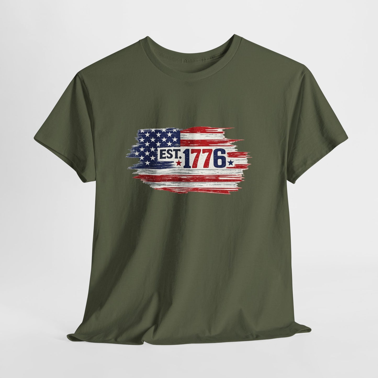 T-shirt - American Flag with 1776 Ripping Through - 250th Limited Series