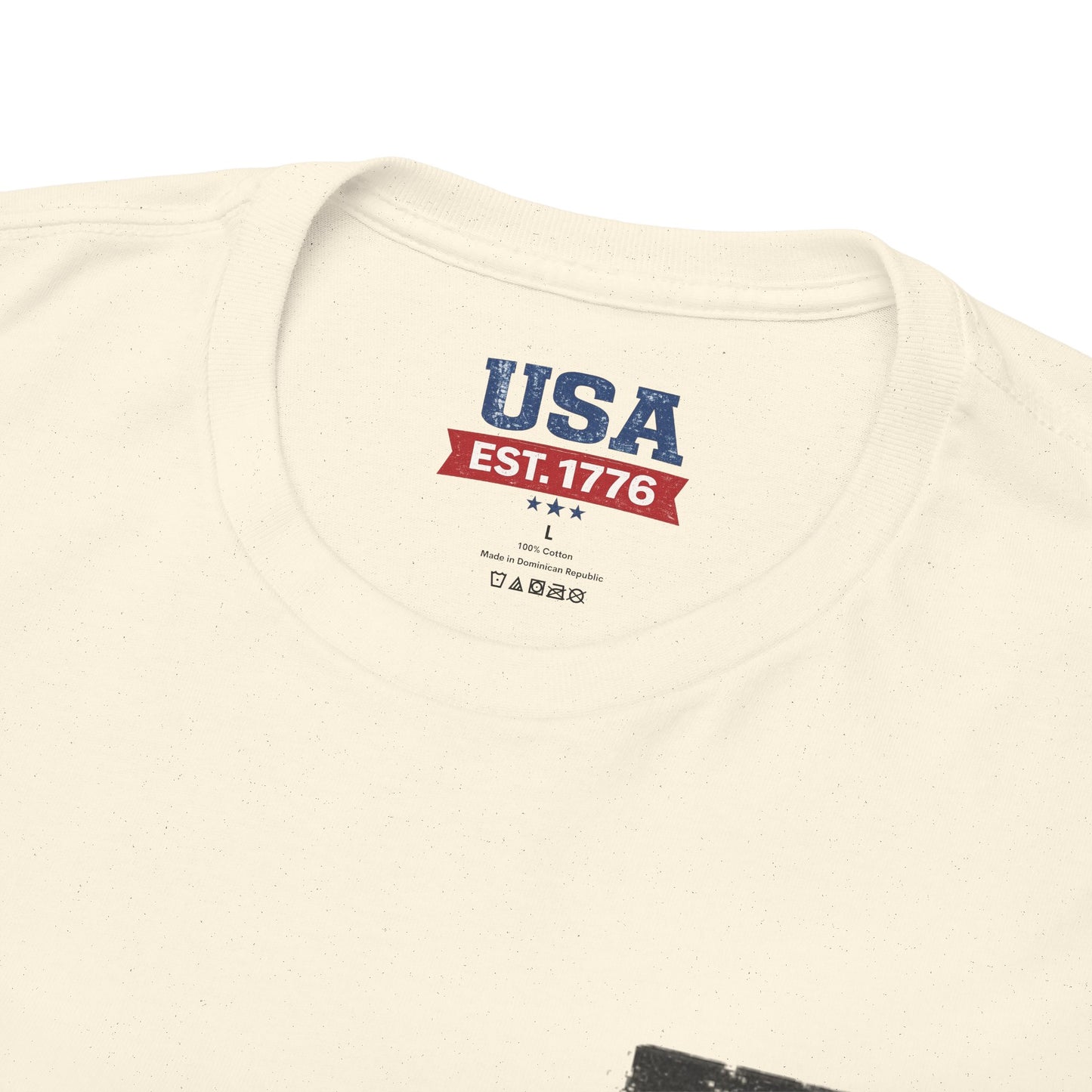 1776 Patriotic T-Shirt — Minimal USA Est. 1776 Freedom Tee