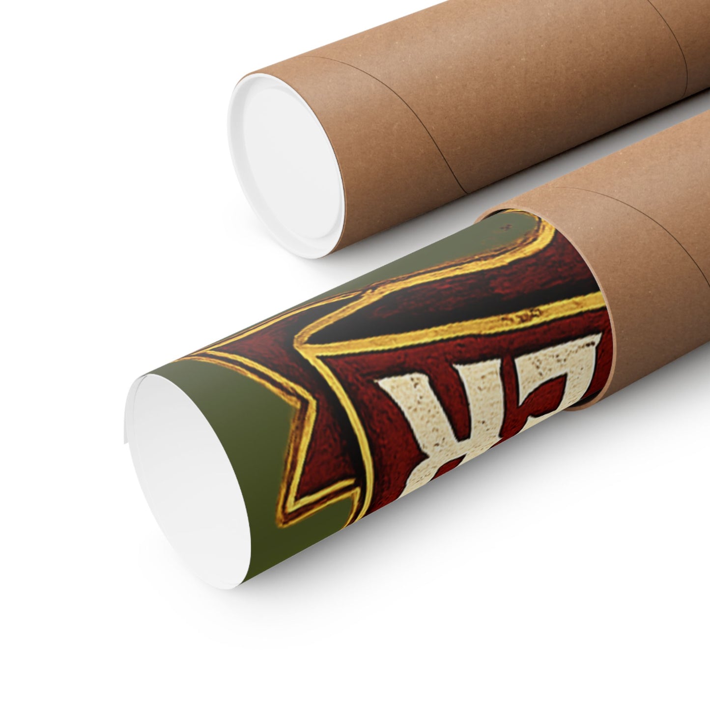 Devil Dog Matte Poster — "Crayon Eater For Life" Bulldog Art Print