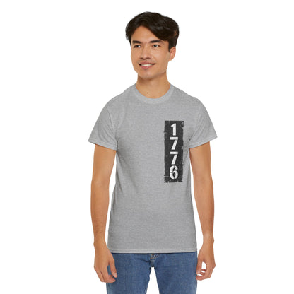 1776 Patriotic T-Shirt — Minimal USA Est. 1776 Freedom Tee