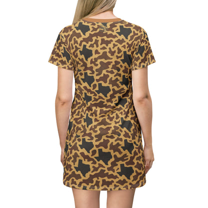 Texas Desert Camo T-Shirt Dress