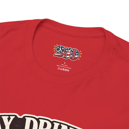 Day Drinking with Abe Lincoln Patriotic T-Shirt - 250th limited series