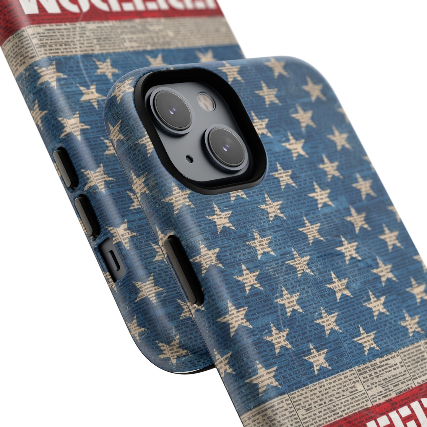 Freedom American Flag iPhone Case — Tough Magnetic Protective Case