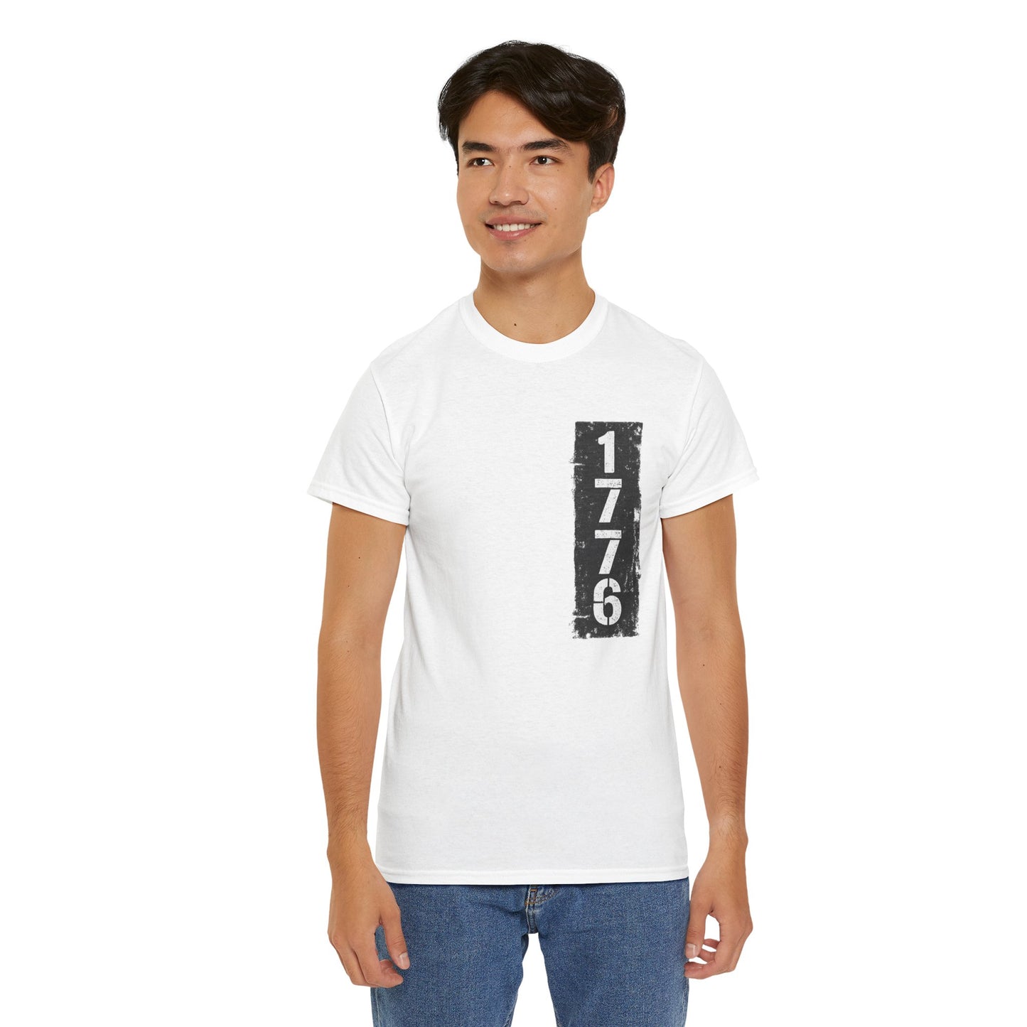 1776 Patriotic T-Shirt — Minimal USA Est. 1776 Freedom Tee