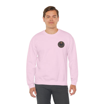 Patriotic Wizard and wizarding Crewneck Sweatshirt — "Freedom Isn’t Inherited, It’s Summoned"