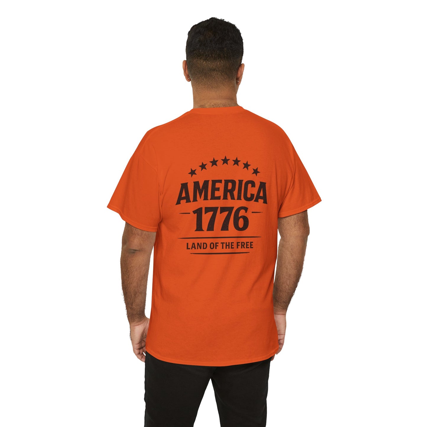 America 1776 T-Shirt — Land of the Free Patriotic Tee