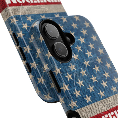 Freedom American Flag iPhone Case — Tough Magnetic Protective Case