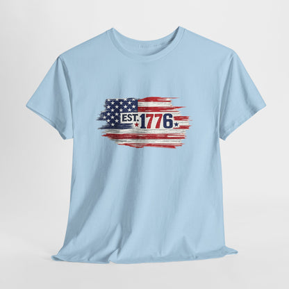 T-shirt - American Flag with 1776 Ripping Through - 250th Limited Series