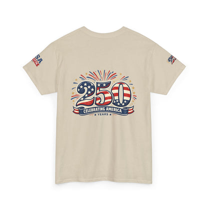 USA 250th Anniversary T-Shirt - Celebrating America 1776–2026 Patriotic Tee - 250th Limited Series