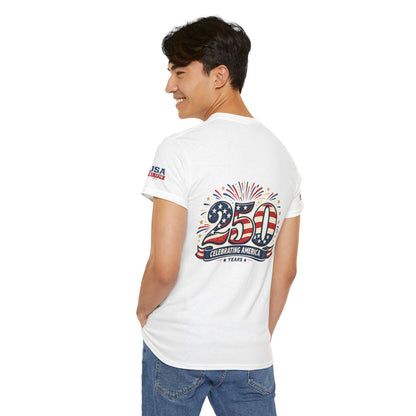 USA 250th Anniversary T-Shirt - Celebrating America 1776–2026 Patriotic Tee - 250th Limited Series