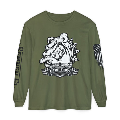 Devil Dog Vintage Grit Long Sleeve Tee - Vintage Grit Edition