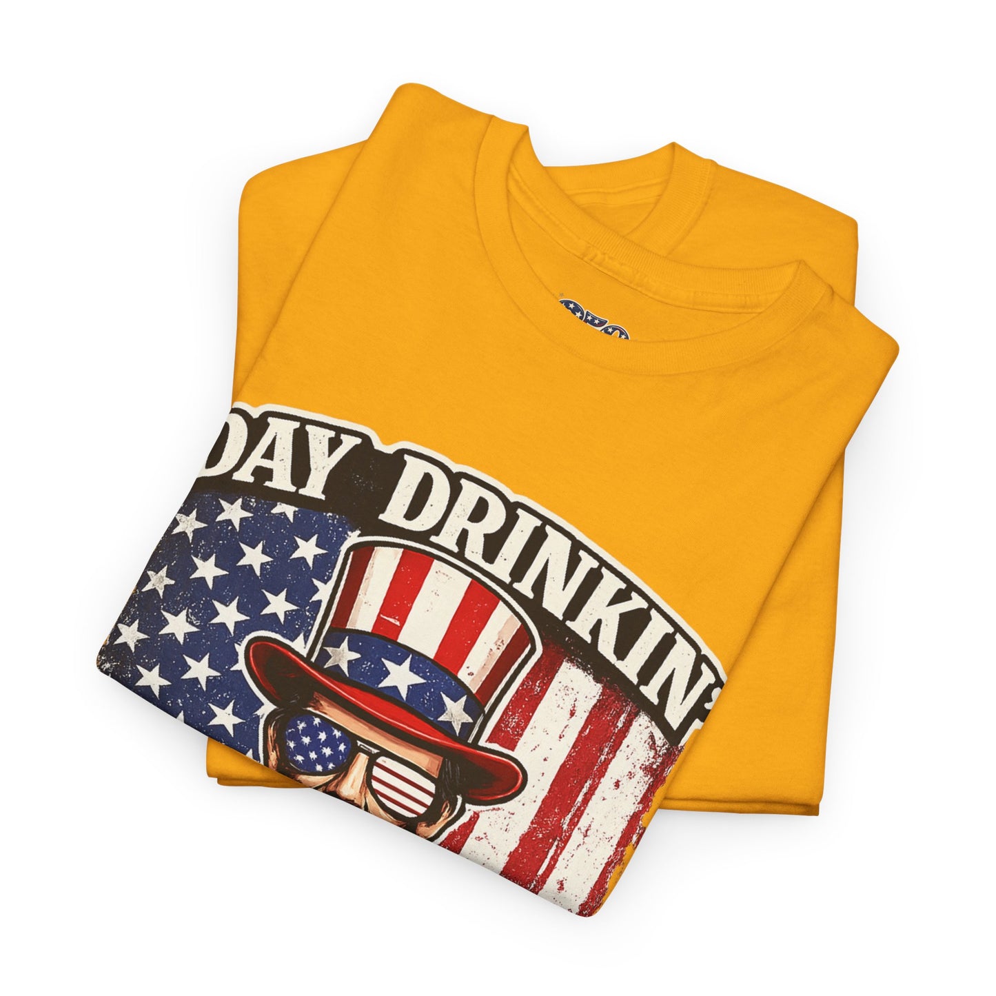 Day Drinking with Abe Lincoln Patriotic T-Shirt - 250th limited series