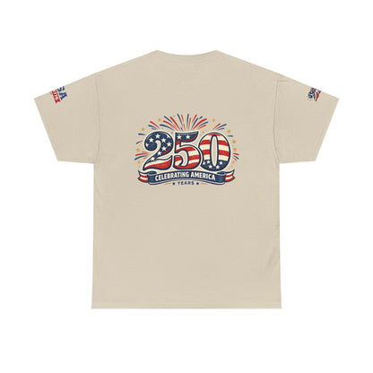 USA 250th Anniversary T-Shirt - Celebrating America 1776–2026 Patriotic Tee - 250th Limited Series