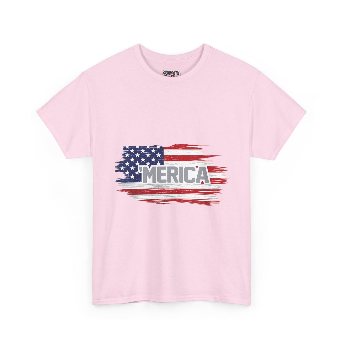 ‘Merica - Distressed America Flag T-Shirt — Vintage Patriotic USA Tee