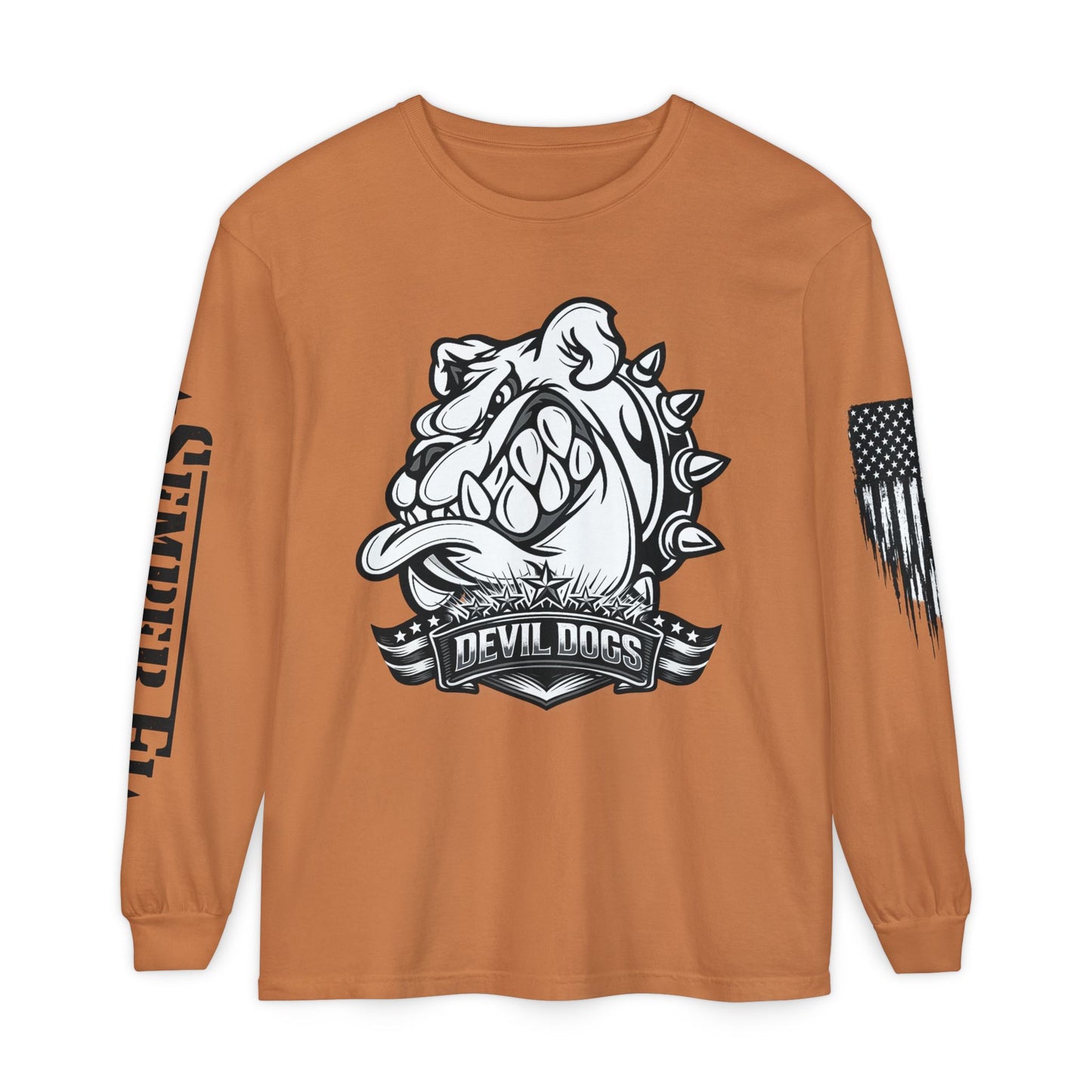 Devil Dog Vintage Grit Long Sleeve Tee - Vintage Grit Edition