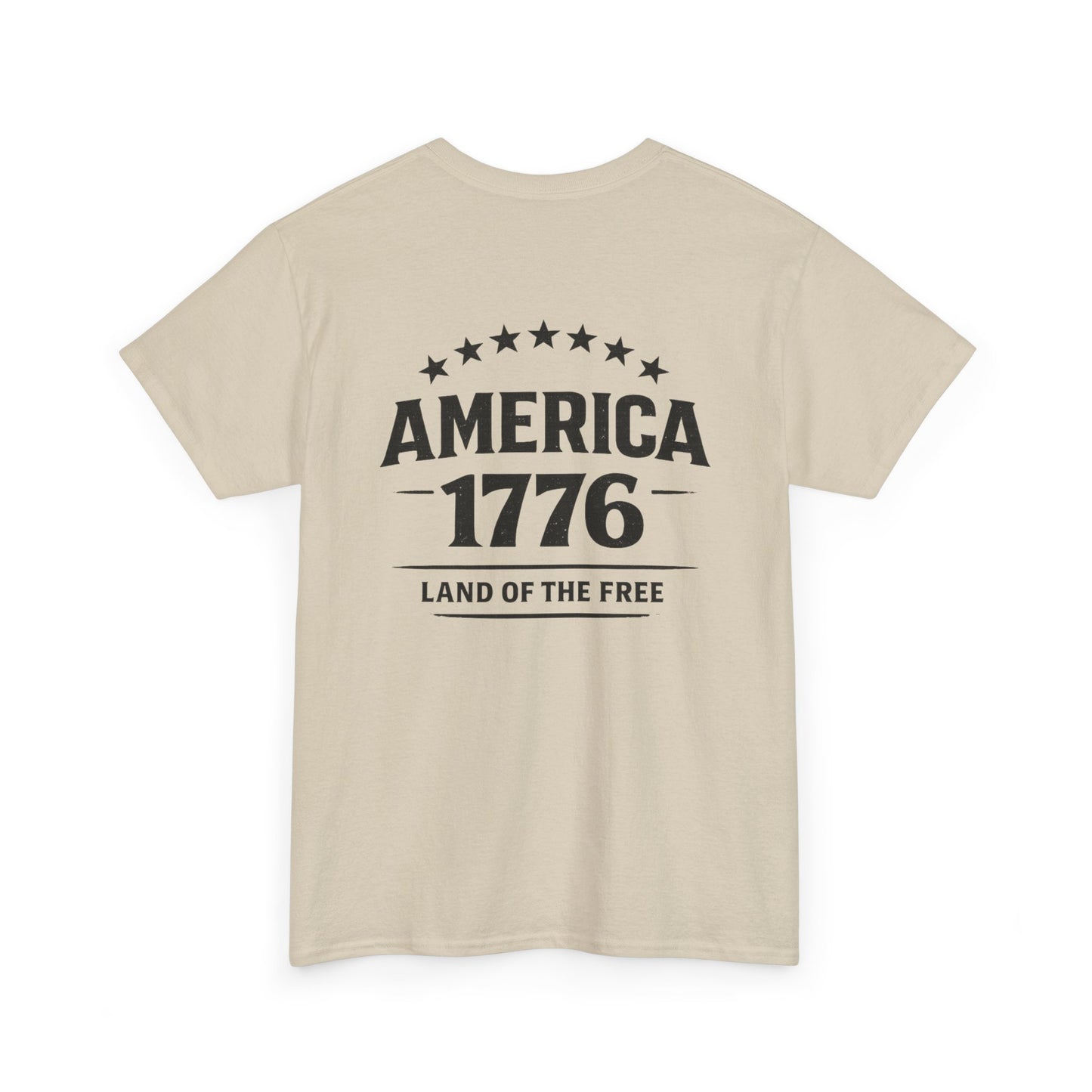 America 1776 T-Shirt — Land of the Free Patriotic Tee