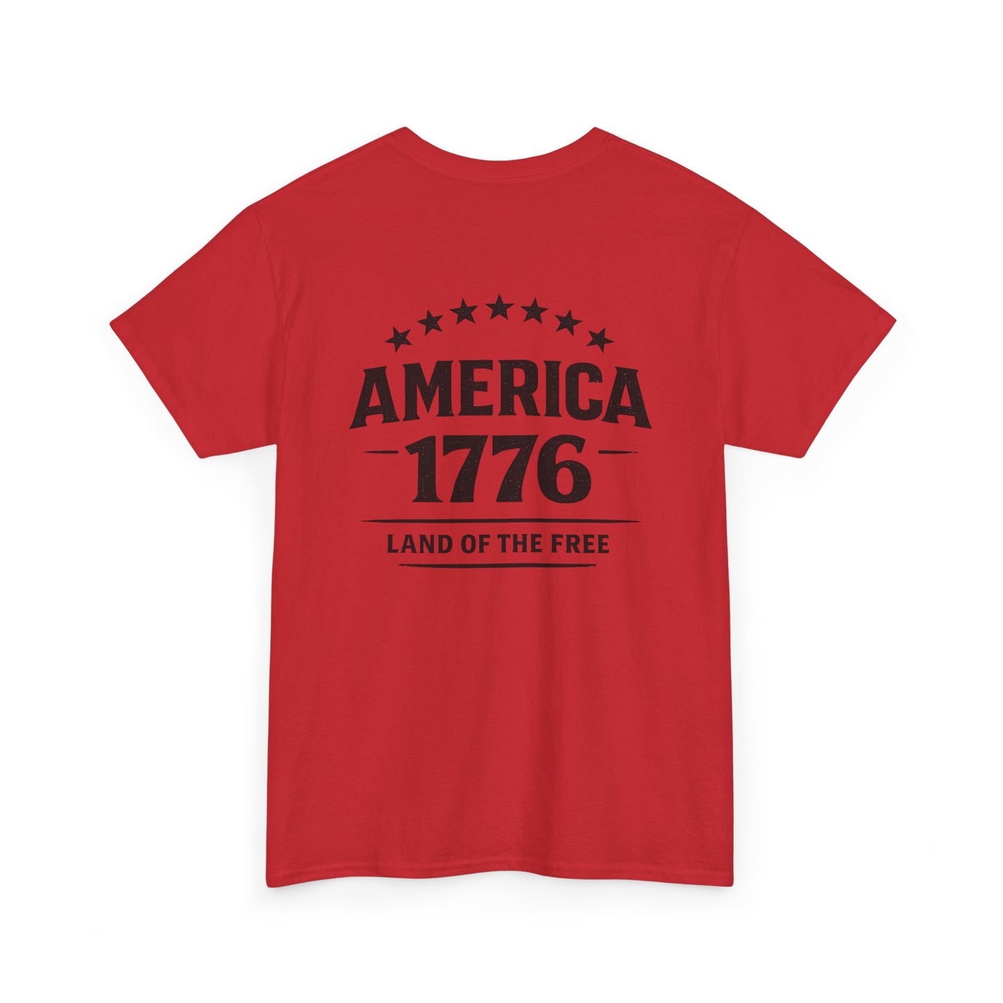 America 1776 T-Shirt — Land of the Free Patriotic Tee