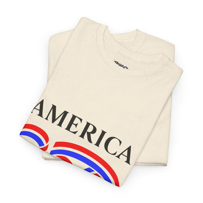 America 250 Anniversary Tee over ‘1776–2026' Patriotic Chest Print - 250th Limited Series