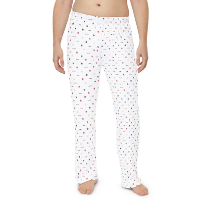 Men's Patriotic Est. 1776 Pajama Pants — Stars & Eagles Lounge Sleepwear